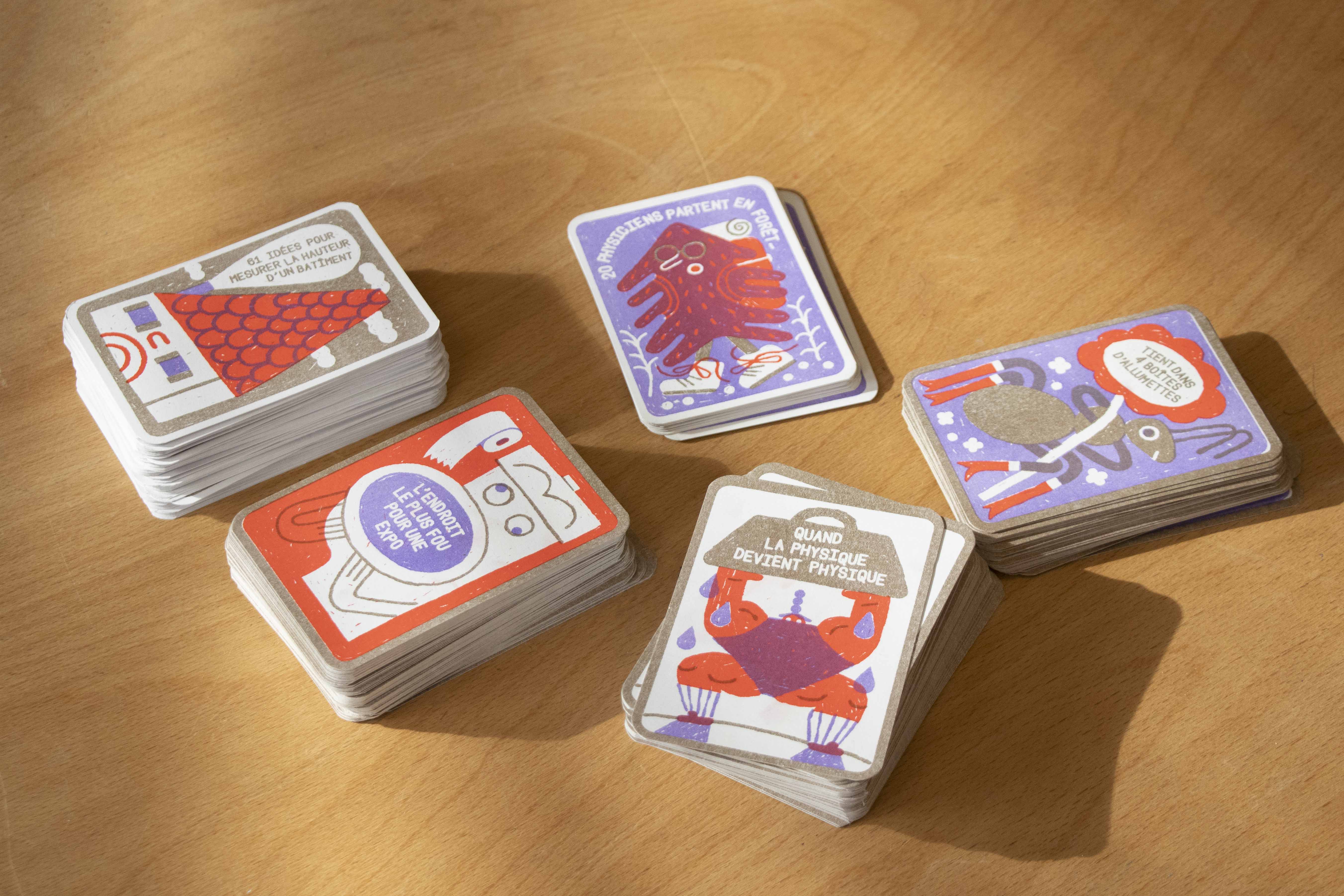 Les mascottes de La Physique Autrement